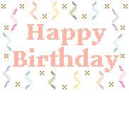 Happy Birthday Confetti PREORDER 6-8 week