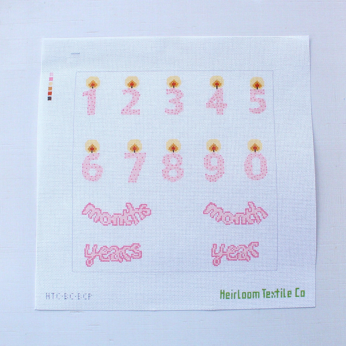 Birthday Candles Pink PREORDER 6-8 week