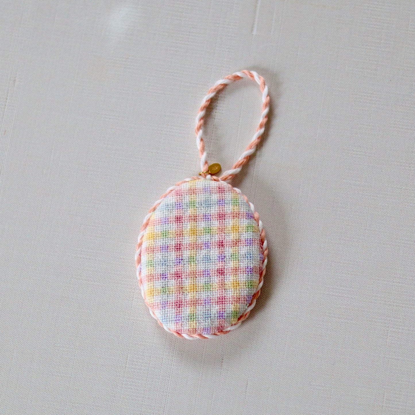Gingham Ornament