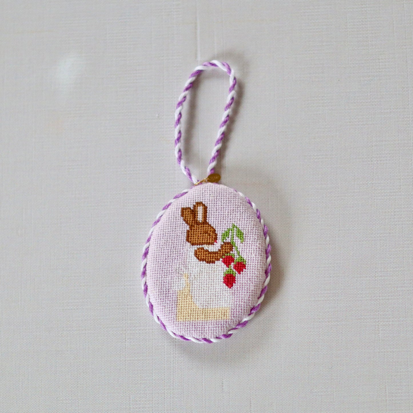 Girl Bunny Ornament