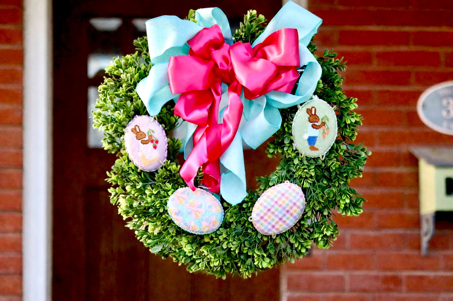 Girl Bunny Ornament