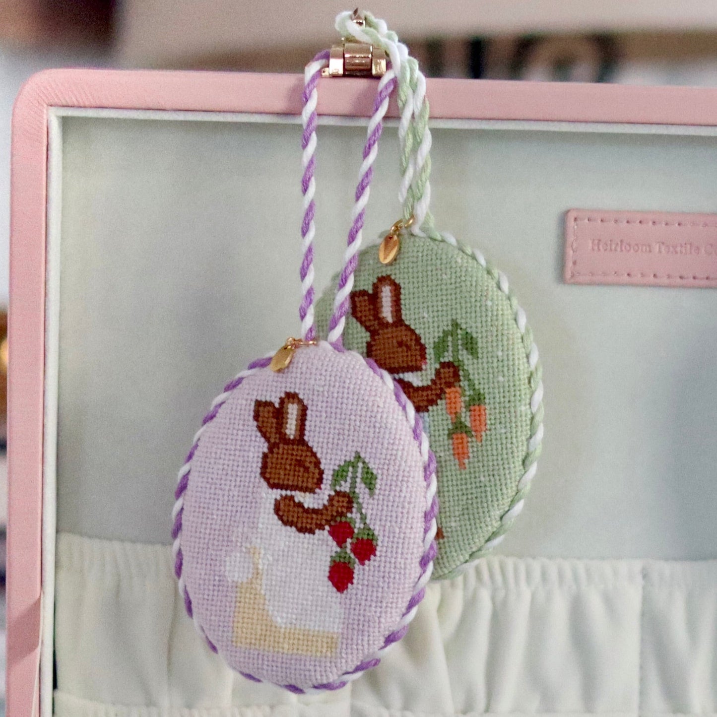 Girl Bunny Ornament